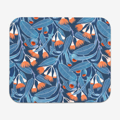 Orange Eucalyptus Flowers Mousepad