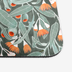 Orange Eucalyptus Flowers Mousepad