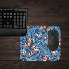Orange Eucalyptus Flowers Mousepad