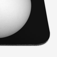 ISS Over Sun Mousepad - Sabrina Minnick - Corner 