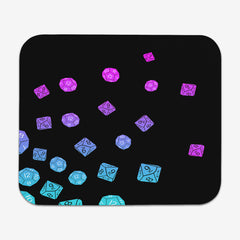 Spilled Dice Mousepad
