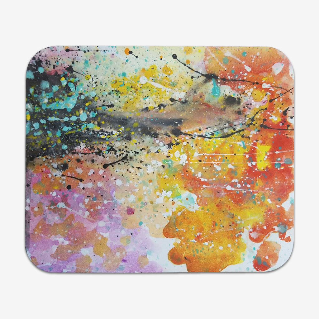 Splatterburst Mousepad - Sillis Seven - Mockup