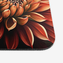 Dahlia Comic Bloom Mousepad