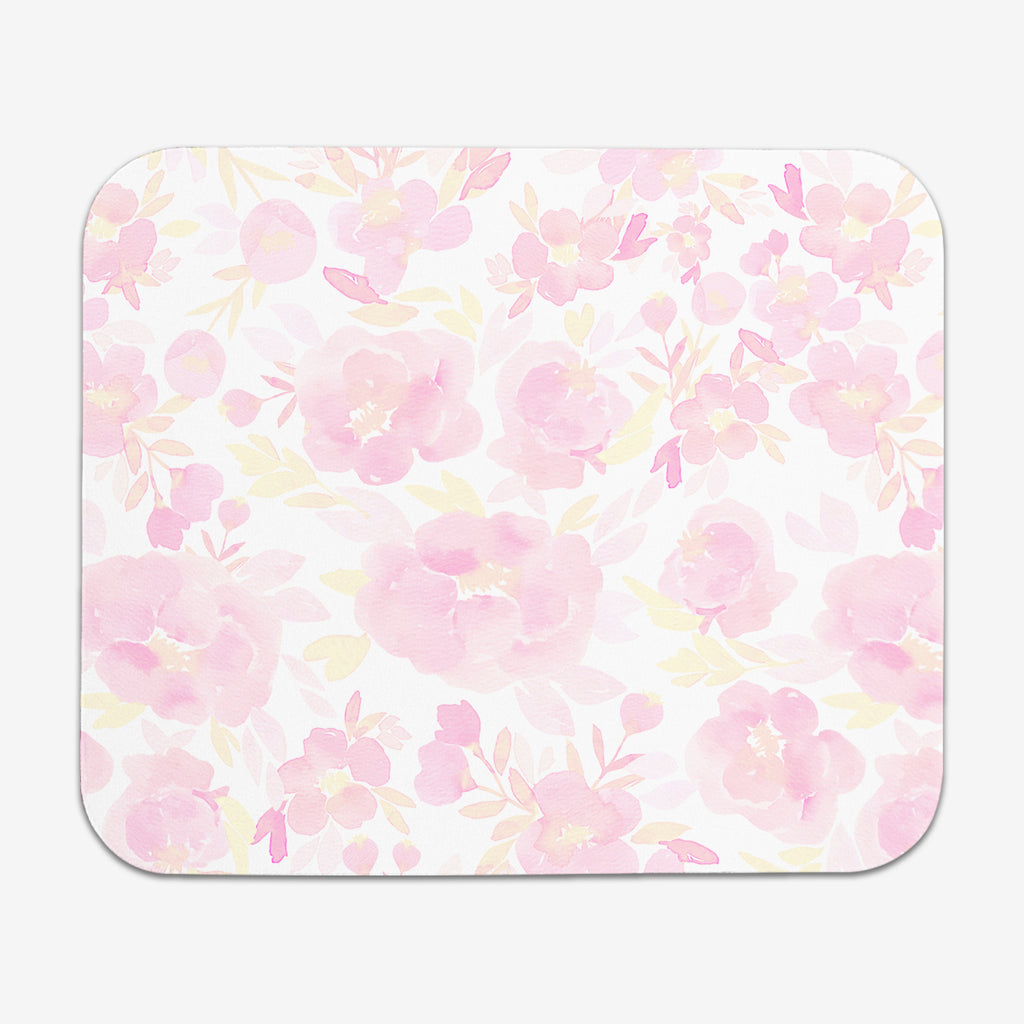 Soft Blooms Mousepad