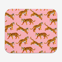 Bengal Tigers Mousepad - TigaTiga - Mockup - StrawberryPink