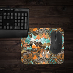 Maximalist Mountain Maze Mousepad