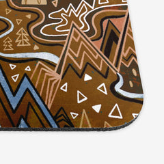 Maximalist Mountain Maze Mousepad