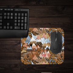 Maximalist Mountain Maze Mousepad