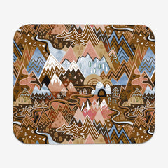 Maximalist Mountain Maze Mousepad