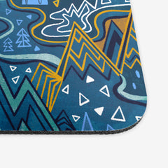 Maximalist Mountain Maze Mousepad