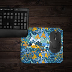 Maximalist Mountain Maze Mousepad
