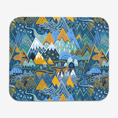 Maximalist Mountain Maze Mousepad