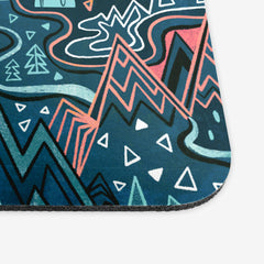 Maximalist Mountain Maze Mousepad