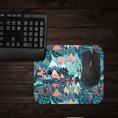 Maximalist Mountain Maze Mousepad