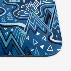 Maximalist Mountain Maze Mousepad