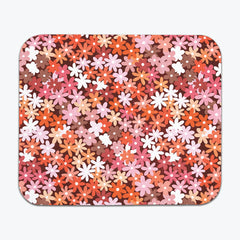 Ombre Flower Field Mousepad
