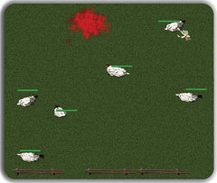 Click Click Boom Mousepad - Angry Fox - Mockup