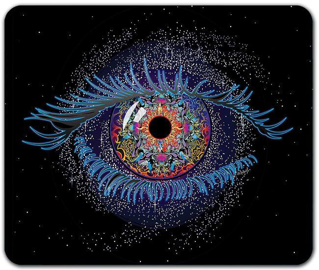 Cosmic Eye Mousepad - Big Vision Publishing - Mockup
