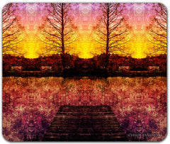Lake Rosemound Sunset Mousepad - Chloe Janowski - Mockup