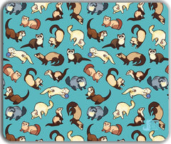 Ferrets Mousepad - Colordrilos - Mockup