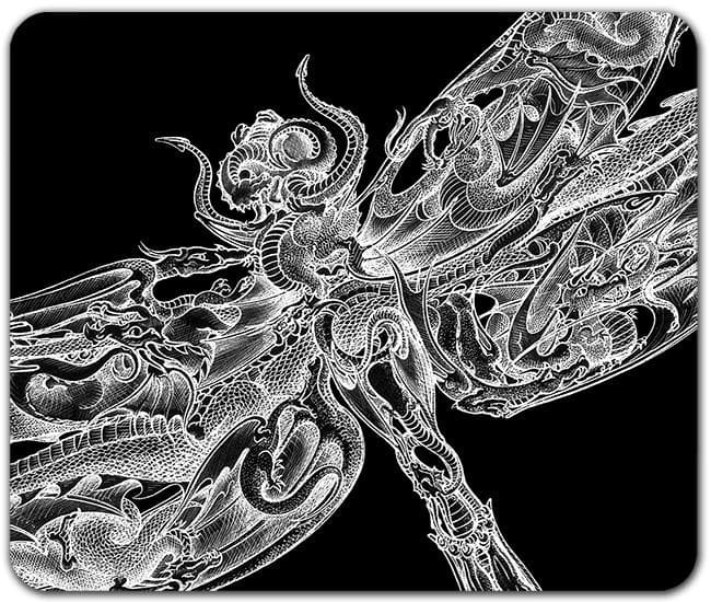 Dragonfly (Tilted) Mousepad