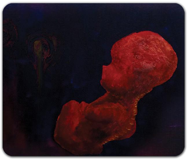 Warm Baby Mousepad - Daniel Montalvo - Mockup