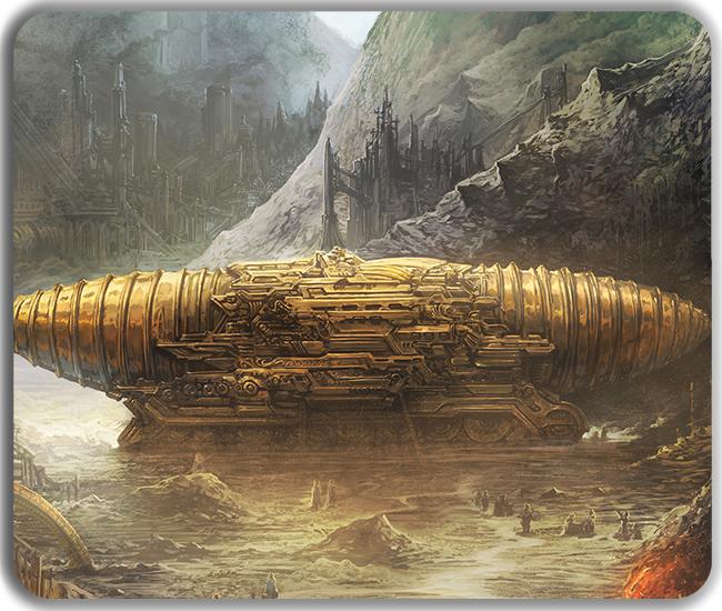 Journey to the Hollow Earth Mousepad - Evocative Experiments - Mockup