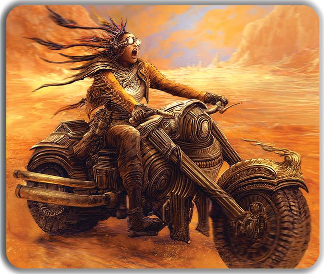 Steampunk Rebel Mousepad - Evocative Experiments - Mockup
