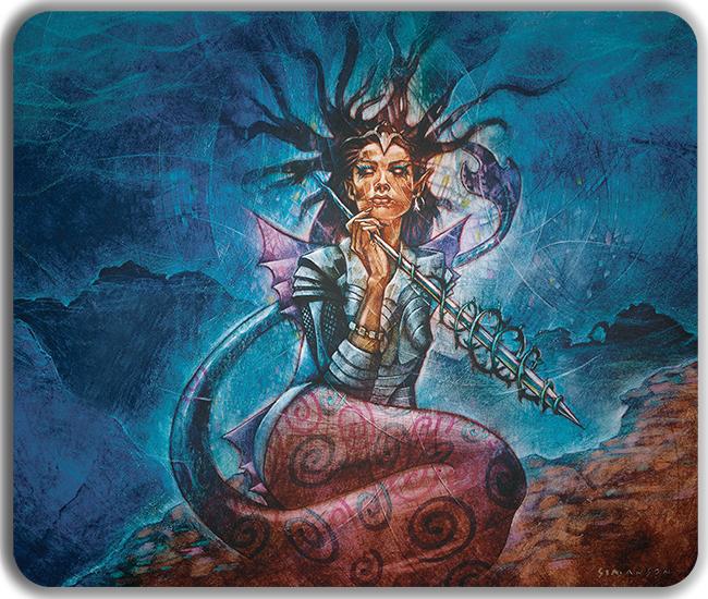 Merfolk Harpoon Mousepad - Greg Simanson - Mockup
