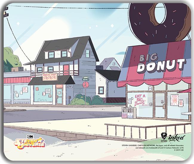 Steven Universe Big Donut Mousepad - Cartoon Network - Mockup