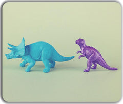 Toy Dinosaurs Mousepad - Jessica Torres - Mockup
