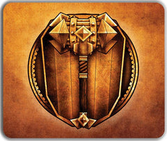War Hammer Mousepad - Jordan Poole - Mockup