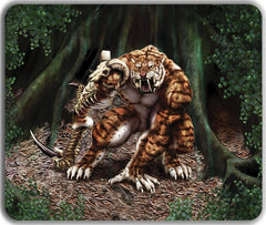 Saber Tiger Mousepad - Karl A. Nordman - Mockup