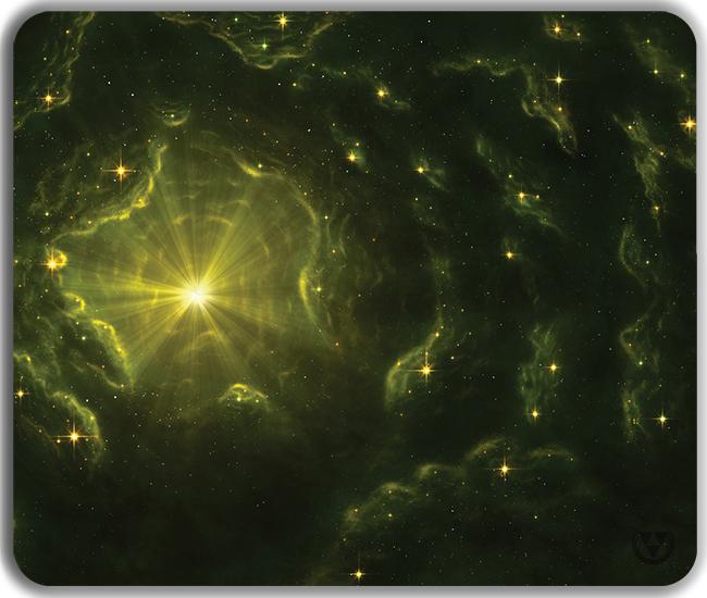 Green Nyx System Mousepad - Martin Kaye - Mockup