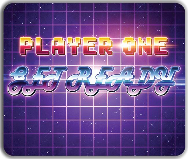 Player One Mousepad - Martin Kaye - Mockup