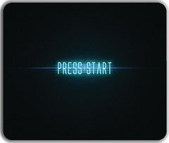 Press Start Mousepad - Martin Kaye - Mockup