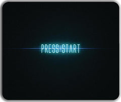 Press Start Mousepad - Martin Kaye - Mockup