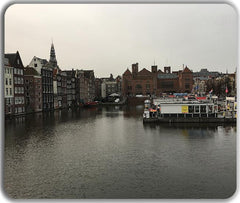 Canals of Amsterdam 1 Mousepad - Matt Burrough - Mockup