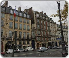 Parisian Street Mousepad - Matt Burrough - Mockup