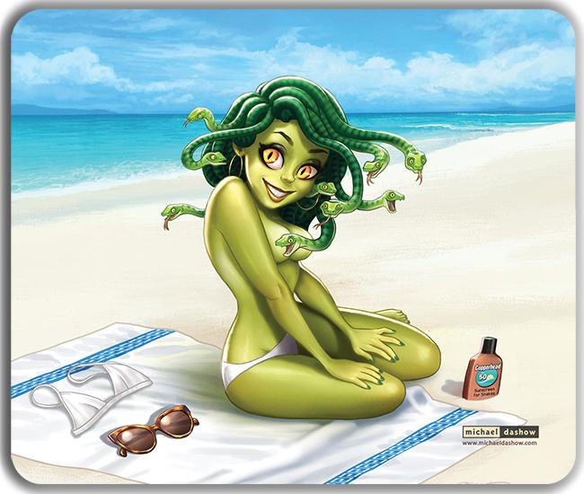 Euryale Mousepad - Michael Dashow - Mockup