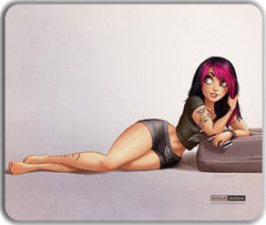 She Games Mousepad - Michael Dashow - Mockup