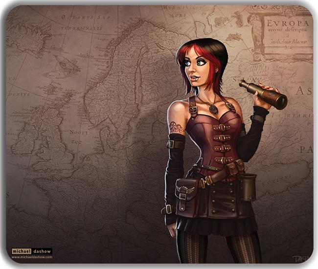 Spyglass Mousepad - Michael Dashow - Mockup