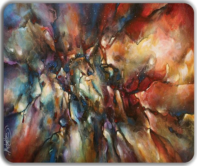 Chain Reaction Mousepad - Michael Lang - Mockup