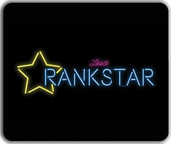Rankstar Neon Mousepad - Team Rankstar - Mockup