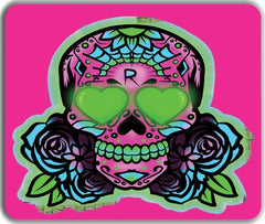 Candy Skull Mousepad - Reaperofhugs42 - Mockup 