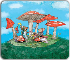 Laughter Mousepad - Sam Cowley - Mockup