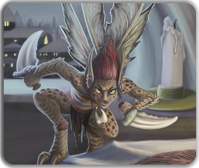 The Tooth Fairy Mousepad - Schiraki - Mockup