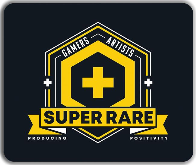 Super Rare Insignia Mousepad - Super Rare - Mockup