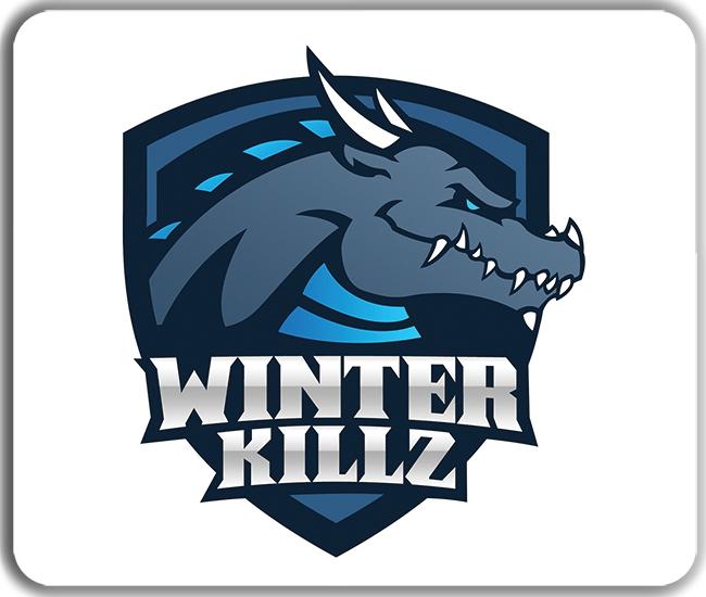 Winter Killz Logo Mousepad - Winter Killz - Mockup