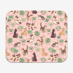 Cozy Michis Mousepad - Colordrilos - Mockup - Pink